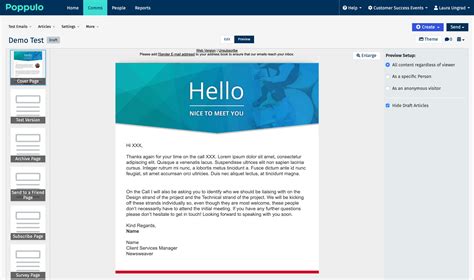 Poppulo Email Templates